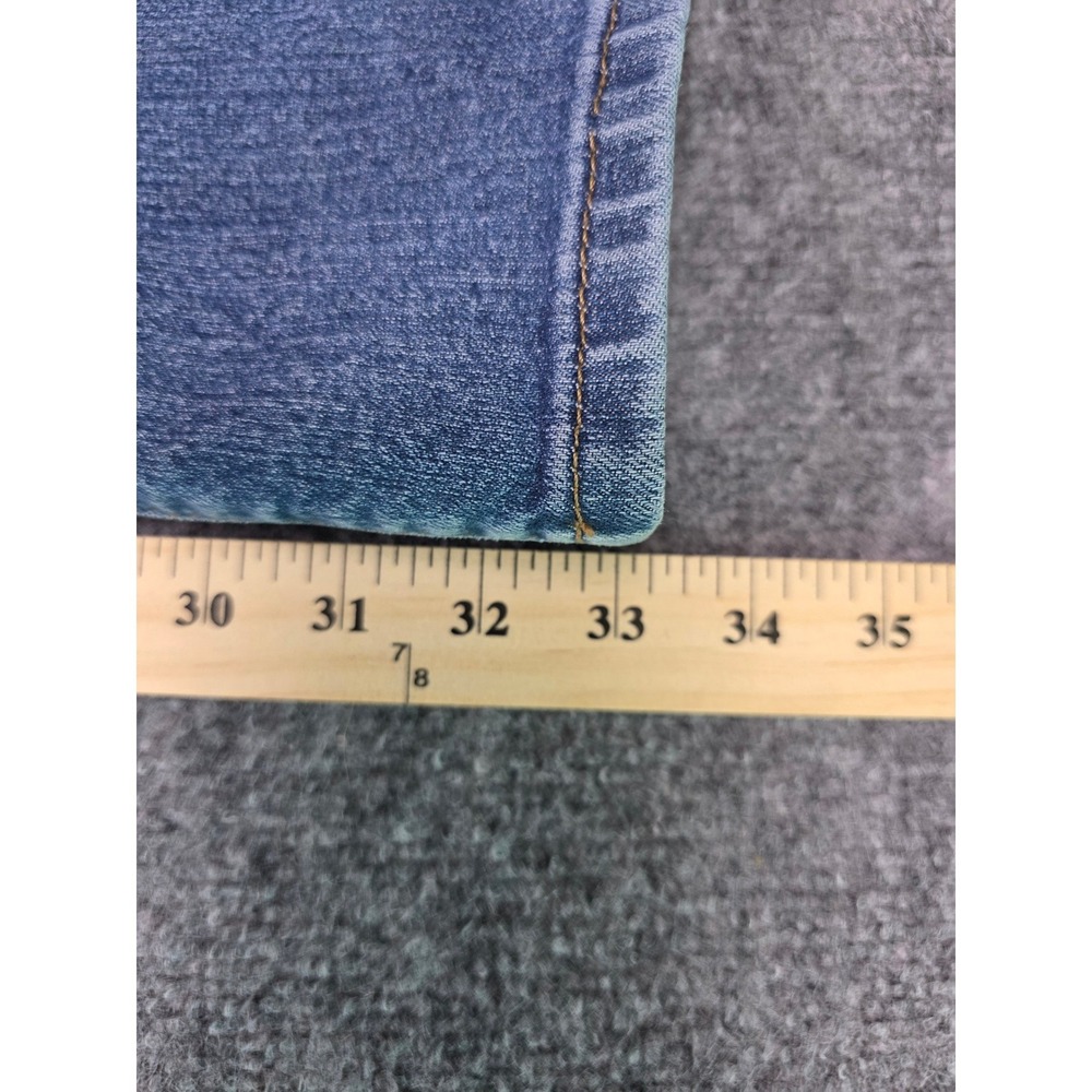 Ariat Rebar M4 Straight Leg Jeans Mens 36x33 Blue Blackstone Low Rise - Picture 6 of 10